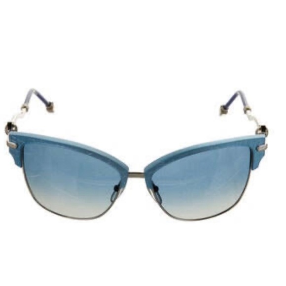 Shamballa Cat-Eye Sunglasses OS - Picture 1 of 6